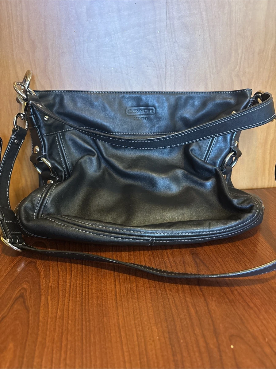 レディース Coach Zoe Convertible Hobo Bag Black y2k