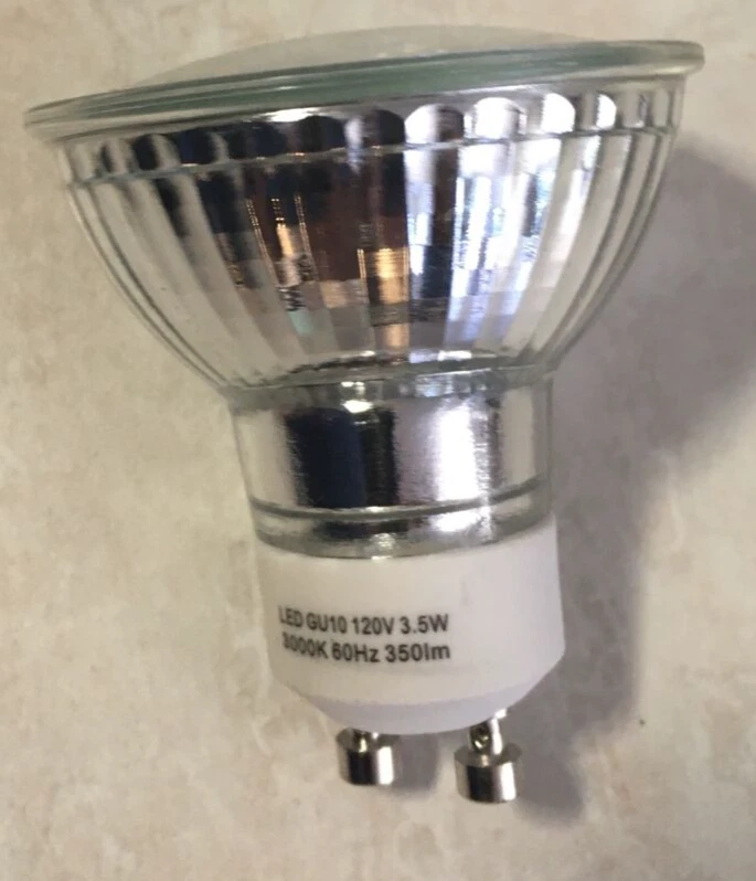 Shine Hai, GU 10 LED Spotlights, 4 in open box - Image 3 of 4