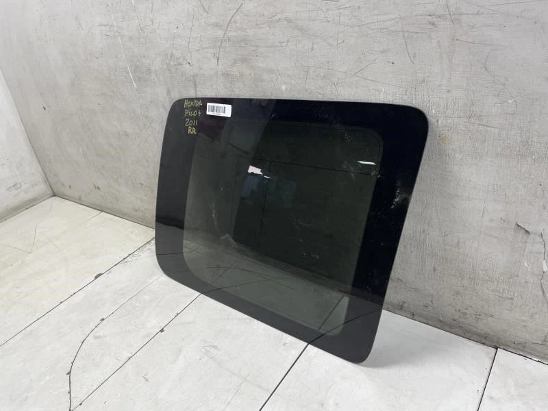 2011 HONDA PILOT REAR RIGHT PASSENGER SIDE QUARTER WINDOW GLASS OEM+ - Image 4 of 4