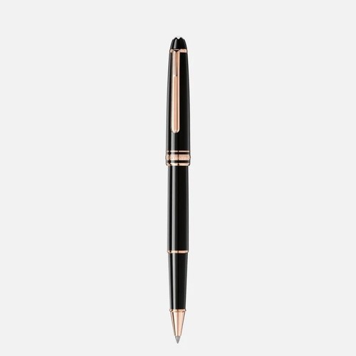 New Montblanc Meisterstuck Classique Gold Trim Rollerball Pen New Low Price - 第 1/10 張圖片