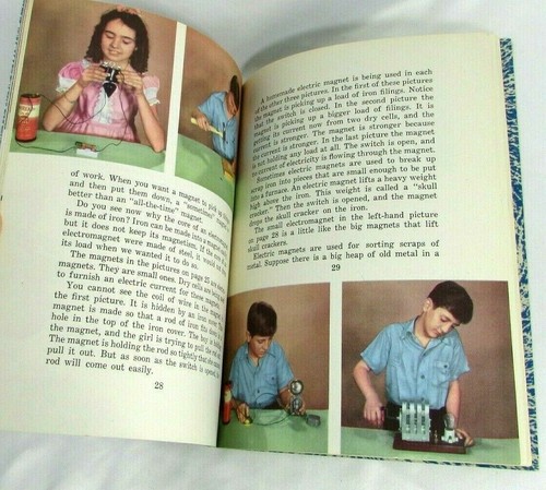 1952 VTG Booklet MAGNETS By Bertha Morris Parker Illustrated Museum Of Science - Picture 4 of 7