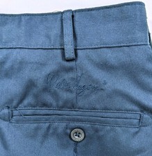 Walter Hagen Blue Golf Shorts Mens 36 Lightweight Polyester Classic Professional