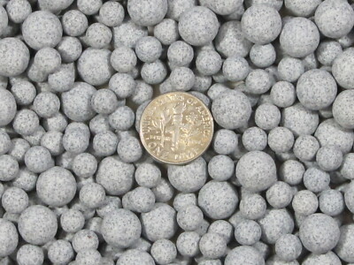 5 Lbs. 6 & 9 mm Mixed Fast Cutting Sphere Ceramic Tumbling Media Abrasive