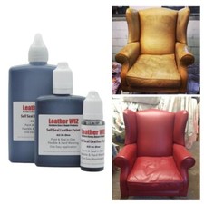 Leather Paint for sofas, Car Seats, Shoes, Furniture, Bags - Paint & Seal In One