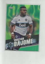 2022 Topps Chrome MLS Neon Green Lava Refractors #170 Cristian Dajome   55/99