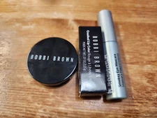 Bobbi Brown 3 pc mini set, Smokey Eye Mascara,Crushed Lip Color, Bronzing Powder