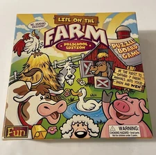 Life On The Farm Preschool Edition Game by We R Fun - 2003 - Complete! Ages 4+