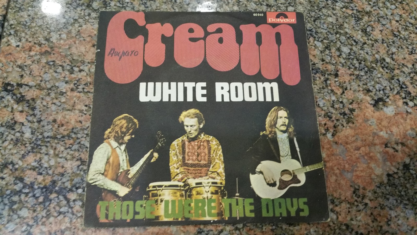 Cream ‎– White Room ' 7'' GOOD+ / VG SPAIN PRESS 1968