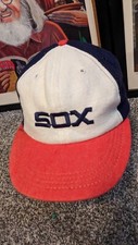 Vintage MLB Chicago White Sox United Hatters Cap Millinery Worker Union Wool Hat