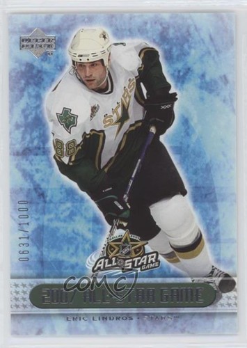 2007 Upper Deck All-Star Game /1000 Eric Lindros #AS3 HOF - Picture 1 of 4