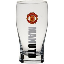 Team Unisex Pint Glass 43 Man Utd One Size