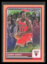 2023-24 Hoops Haunted Hoops Orange #47 Adama Sanogo