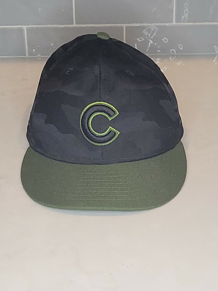 Casquette ajustée 59FIFTY Chicago Cubs New Era Camo Dark pour homme
