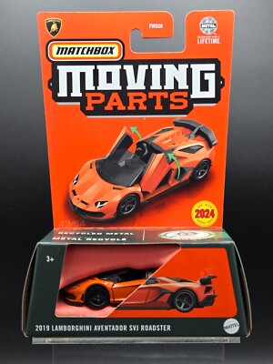 2024 Matchbox Moving Parts 2019 Lamborghini Aventador SVJ Roadster
