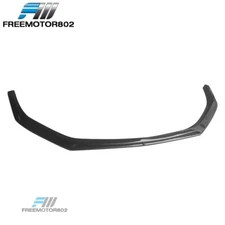 Fits 24-25 Ford Mustang Dark Horse IKON Style Front Bumper Lip ABS Gloss Black