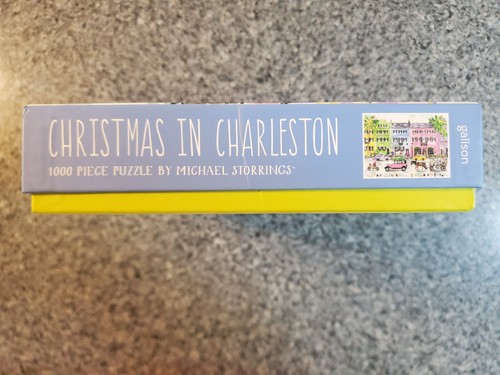 NEW Galison CHRISTMAS IN CHARLESTON 1000 piece puzzle Michael Storrings - Picture 5 of 6