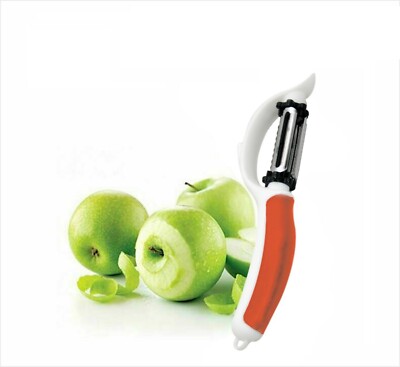 Kartoffelschäler Wellgezackter Kopf Obstschneider Gemüseschäler Schneider