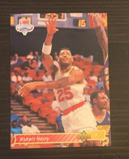 1992-93 Upper Deck ROBERT HORRY Rookie Card RC #7 Rockets