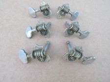 Vintage 1950s Grover Sta-Tite Tuners Set Nickel 3x3
