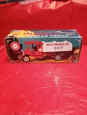 Exxon Humble Toy Tanker Truck New in the Box