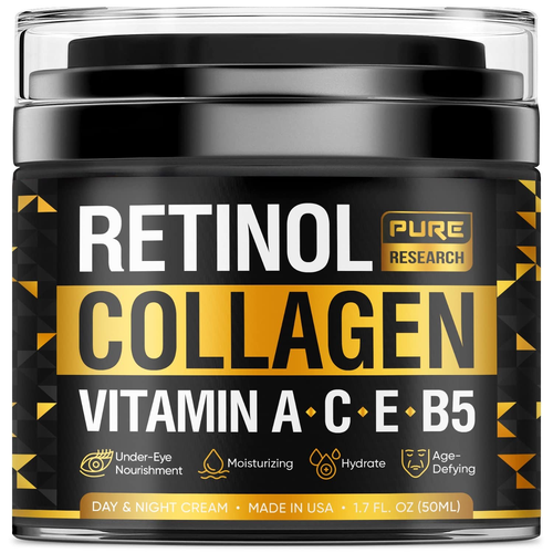 Retinol Face Cream – Natural Anti-Wrinkle Cream – Anti-Aging Facial Moisturizer - Picture 9 of 12