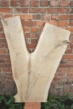 Baumscheibe Holzscheibe Tischplatte Couchtisch Eiche Brett Wildeiche Astig No.4