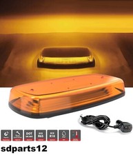 Barra Luminosa Magnetica Lampeggiante 12/24v 84 Led Lampeggiante Segnalatore