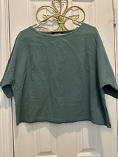 Ladies 2 piece pant set, new, green