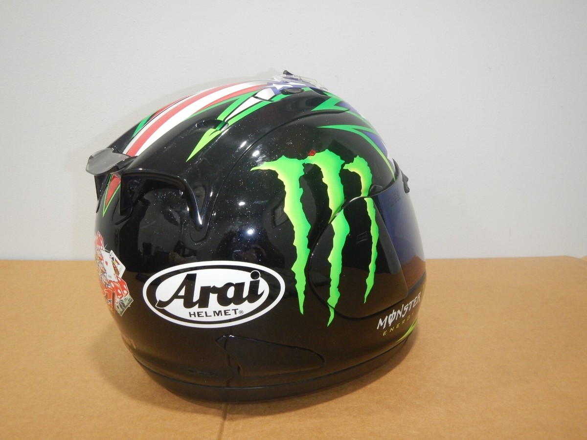 Arai Corsair- V John Hopkins Monster Moto GP Replica Helmet