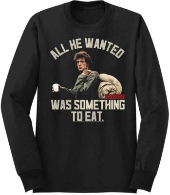 Pre-Sell Rambo Movie Licensed Long Sleeve Shirt 
