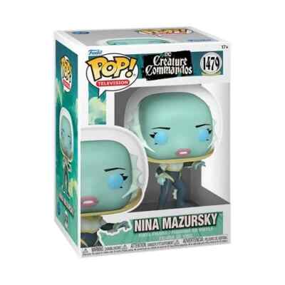 Funko POP! TV Creature Commandos Nina Mazursky Figure #1479 + Protector