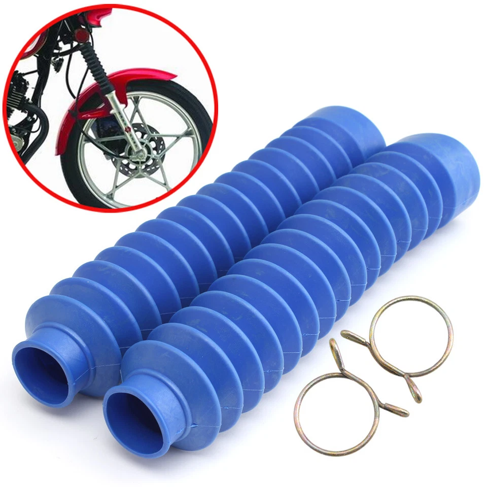 Мотоциклетные синие передние ботинки-вилки передние галтовщики Gator подходят для внедорожного велосипеда - Изображение 3 из 4