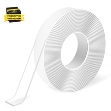 Double-Sided Mounting Tape 10FT , Multipurpose Removable Adhesive Foam Tape, Tr