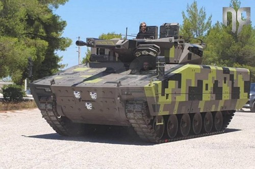 Vehículo de combate camuflado digital Rheinmetall KF41 Lynx IFV alemán construido 1/72 - Imagen 4 de 20