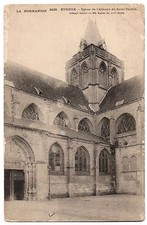 CPA 27 - EVREUX (Eure) - 2429. Kirche der Abtei Saint-Taurin - einfacher Rücken
