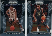 2019-20 Panini Prizm Draft Picks Mfiondu Kabengele RC #27 & #91 Base PAIR