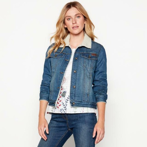 Mantaray Womens Borg Collar \u0026 Trim 