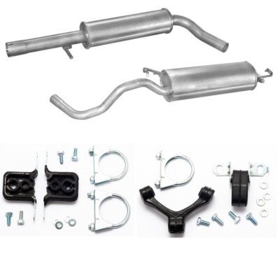 Auspuff Mittelschalldämpfer   Endschalldämpfer Auspuff Seat Leon 1M1 1.6i 1.9SDi