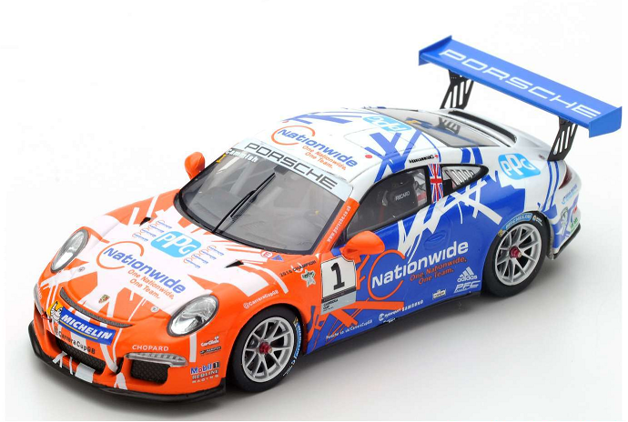 SPARK UK001 Porsche Carrera Cup Great Britan Champion 2016 1/43 #NEW