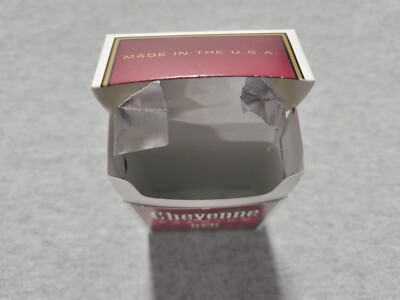 Collectible 10 Cheyenne Red Kings Used EMPTY Cigarette Boxes Packs No  Tobacco