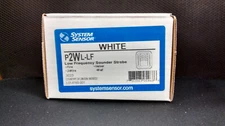 Low Frequency Horn/Strobe, 12/24 Volt, White, System Sensor #P2WL-LF