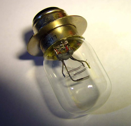 BSA, Triumph, Norton, LUCAS, OIF, Headlight BULB # 414, Hi Low Beam, 12v 50/40W - Picture 8 of 8