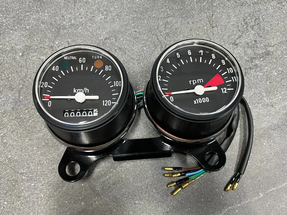 HONDA CB125S CL125S SL125 SL175 XL125 XL175 CB125 CG125 SPEEDOMETER + TACHOMETER Foto 2 de 4