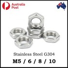 <!--F#f_0-->M5 M6 M8 M10 Thin Half Hex Nut s Jam Screw s Metric Course Stainless Steel G304<!--F/-->