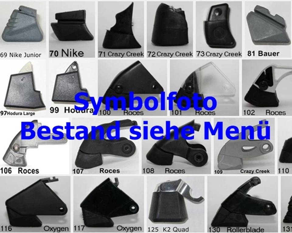 MARKENHERSTELLER Stopper Nr. 75-133, Roces Bauer Hodura Crazy Creek Trex Powerslide Nike Oxygen