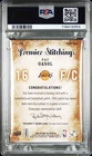 2008 UPPER DECK PREMIER STITCHINGS STITCH 1/1 #PS-PG PAU GASOL 1/1 PSA 7