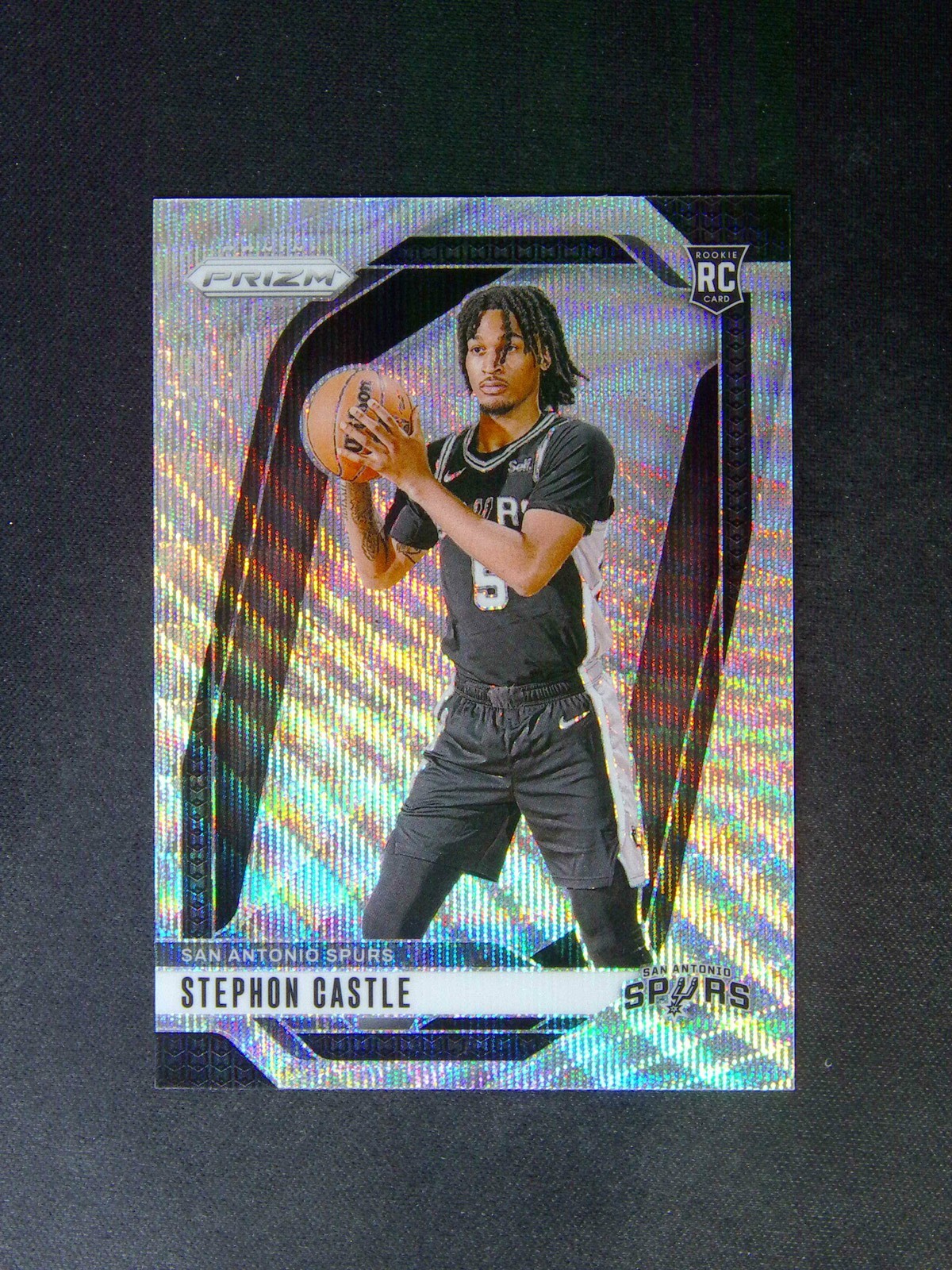 2024-25 Panini Prizm Stephon Castle #234 RC Rookie Wave