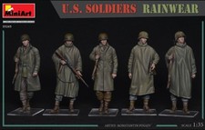 MiniArt - Soldati USA con abbigliamento da pioggia 1/35