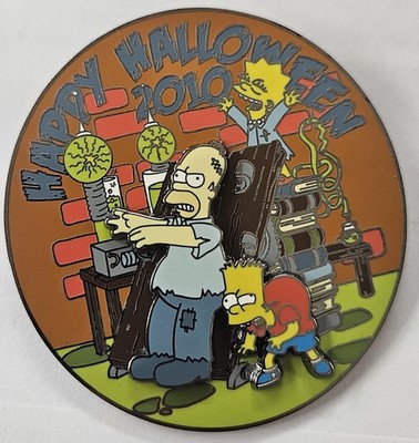 Universal Studios Orlando The Simpsons HAPPY HALLOWEEN 2010 Pin LE 500