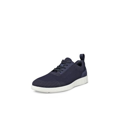 ECCO MEN'S 46 S LITE HYBRID CASUAL SNEAKER MARINE/MAGNET FLUIDFORM NIB